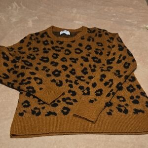 Leopard Print Sweater